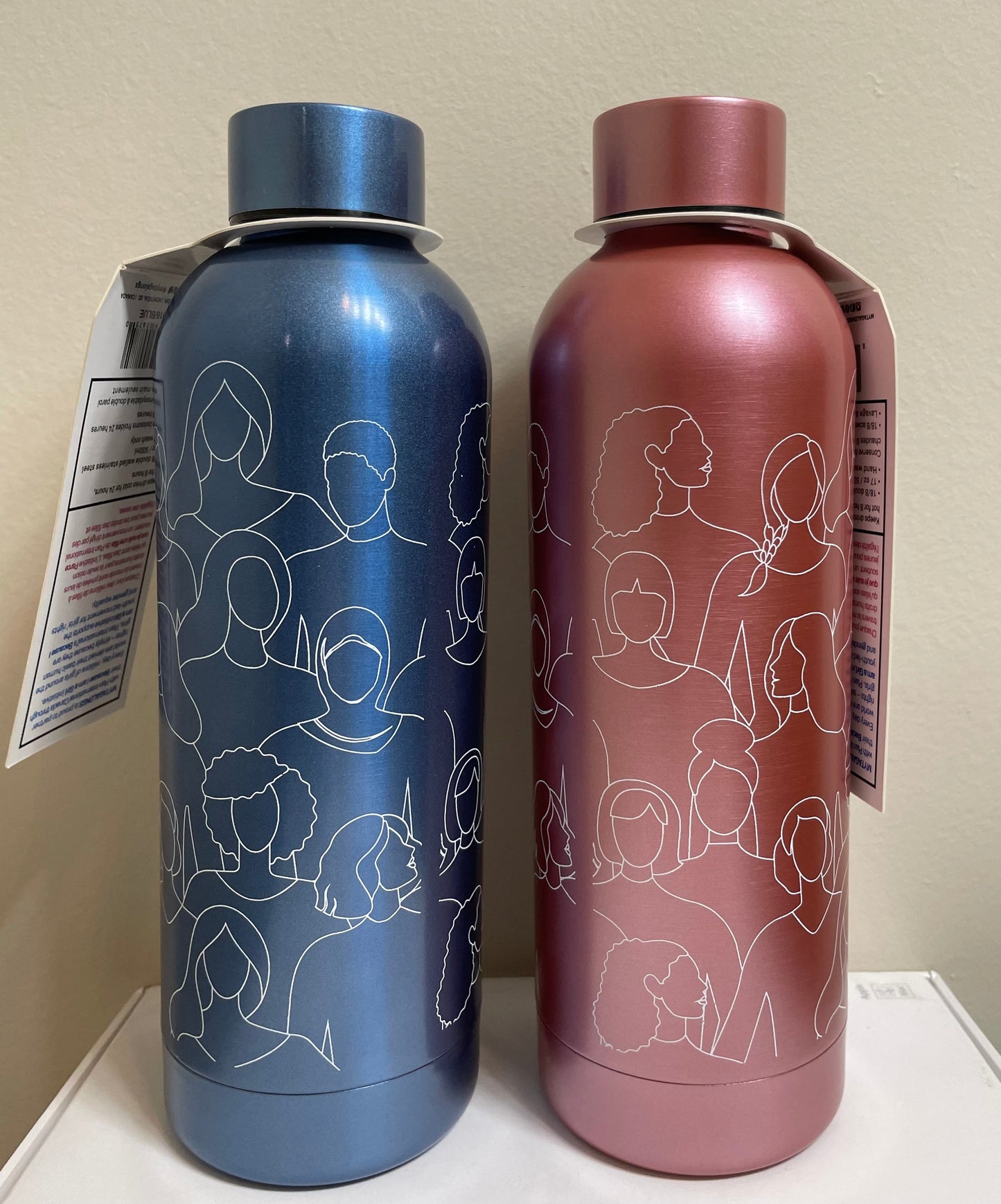500ml Insulated Water Bottle Non-Toxic & BPA Free