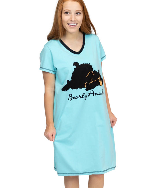 Bearly Awake Night Shirt